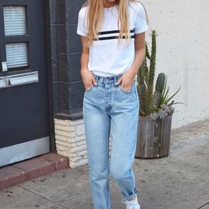 Riders high-waisted jeans